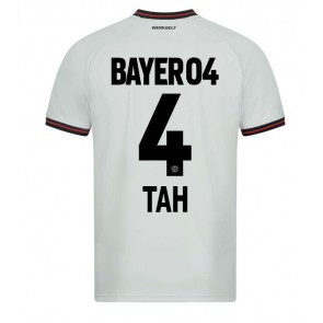 Bayer Leverkusen Jonathan Tah #4 Bortatröja 2023-24 Kortärmad